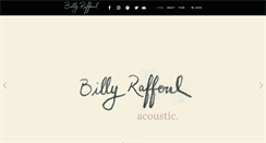 Desktop Screenshot of billyraffoul.com