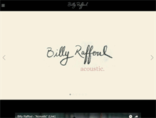 Tablet Screenshot of billyraffoul.com